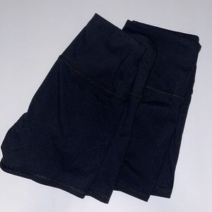 RBX workout shorts, 75% polyester 25% spandex